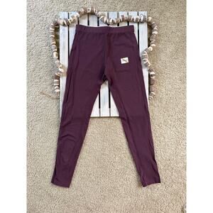 Tracksmith Turnover Wine Red Men’s Running Tights, M